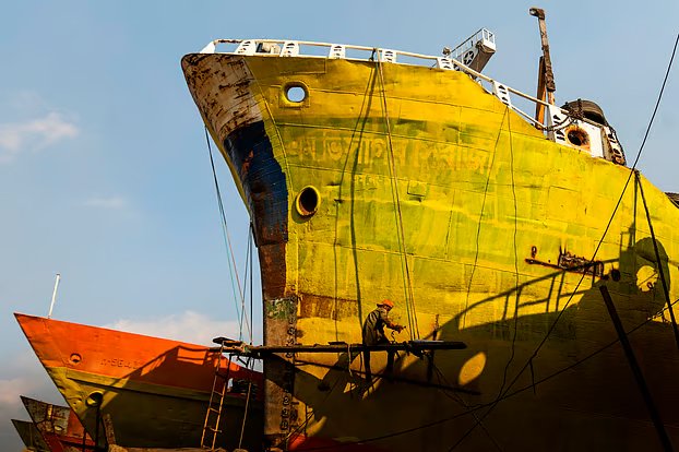 Bangladesh's hazardous shipyards launch race for cleaner, safer future