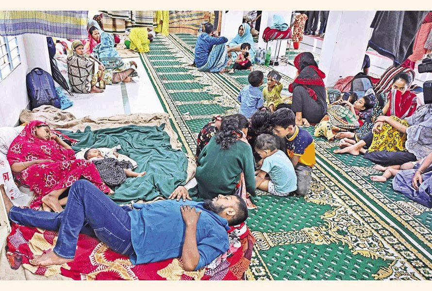 PHP family stands by flood victims